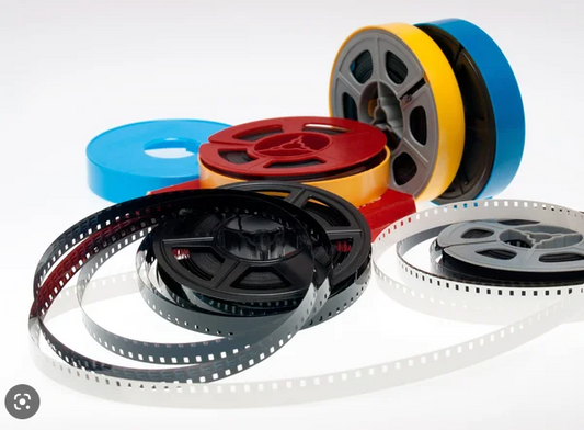 TEN 50 FT REELS OF FILM TO DIGITAL SPECIALS